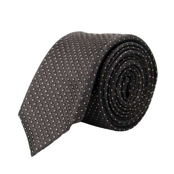Hugo Boss Men's 100% Silk Geometric Print Tie - Picture 1 of 3